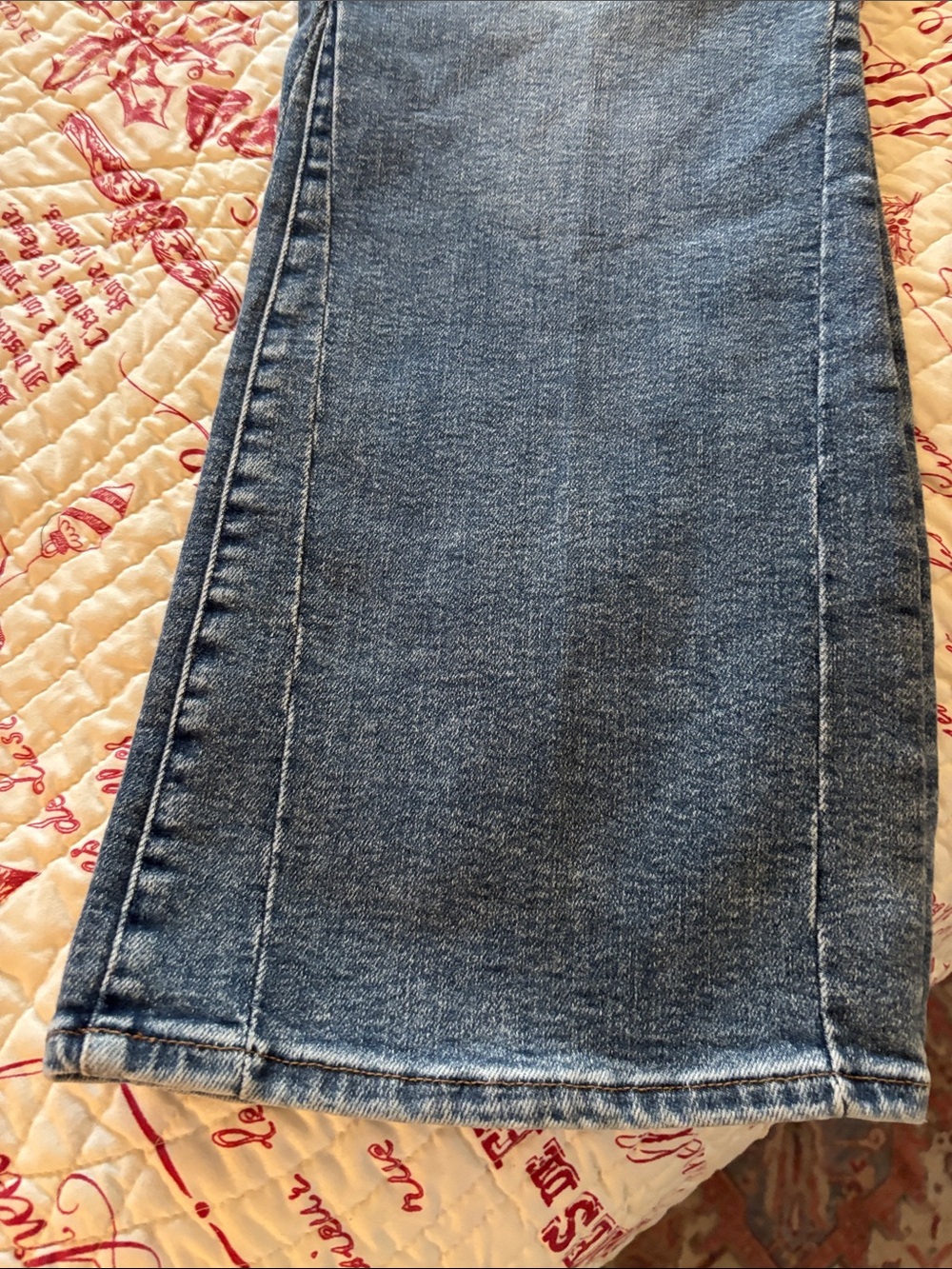 NWT Good American Mid-rise Medium Wash Mini Bootcut Jeans SZ 18 Plus - Picture 8 of 13